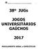 38º JUGs JOGOS UNIVERSITÁRIOS GAÚCHOS