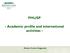 FMUSP. - Academic profile and international activities - Aluisio Cotrim Segurado