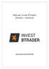 Manual Invest BTrader Mobile Android