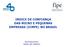 INDICE DE CONFIANÇA DAS MICRO E PEQUENAS EMPRESAS (ICMPE) NO BRASIL. Novembro/2012 (dados até outubro)