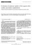 Evaluation of patients' quality of life aspects after cardiac pacemaker implantation