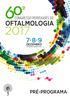 CONGRESSO PORTUGUÊS DE OFTALMOLOGIA DEZEMBRO VILAMOURA MARINA HOTEL PRÉ-PROGRAMA