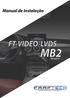 Manual de Instalação FT-VIDEO-LVDS MB2 REV