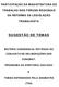 PARTICIPAÇÃO DA MAGISTRATURA DO TRABALHO NOS FÓRUNS REGIONAIS DA REFORMA DA LEGISLAÇÃO TRABALHISTA SUGESTÃO DE TEMAS MATÉRIA CONSENSUAL RETIRADA DO