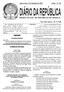 DIÁRIO DA REPÚBLICA ÓRGÃO OFICIAL DA REPÚBLICA DE ANGOLA SUMÁRIO ASSEMBLEIA NACIONAL. Assembleia Nacional