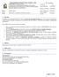Página 1 de 5. Versão Nº 1.0 Data da Revisão 15/10/2014. Data de Aprovação 15/10/2014. Gestor Adolfo Colares Data de Publicação 15/10/2014