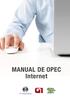 MANUAL DE OPEC Internet