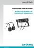 Instruções operacionais. Pundit Lab / Pundit Lab + Instrumento ultrassônico.... more than 50 years of know-how you can measure!