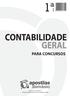 CONTABILIDADE GERAL PARA CONCURSOS