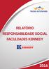 RELATÓRIO RESPONSABILIDADE SOCIAL FACULDADES KENNEDY