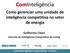 Como gerenciar uma unidade de inteligência competitiva no setor de energia