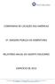 COMPANHIA DE LOCAÇÃO DAS AMÉRICAS 5ª. EMISSÃO PÚBLICA DE DEBÊNTURES RELATÓRIO ANUAL DO AGENTE FIDUCIÁRIO EXERCÍCIO DE 2013