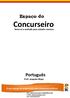 Concurseiro. Espaço do. Português Prof. Joaquim Bispo. Sinta-se a vontade para estudar conosco. O seu espaço de preparação para concursos públicos