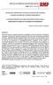 THE SPECIFIC CONSUMPTION OF WOOD AS AN INDEX FOR TECHNICAL PLANNING IN FORESTRY IN ARARIPE PERNAMBUCO *