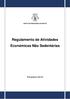 JUNTA DE FREGUESIA DO BEATO. Regulamento de Atividades Económicas Não Sedentárias