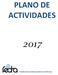 PLANO DE ACTIVIDADES FEDERAÇÃO DE DOENÇAS RARAS DE PORTUGAL