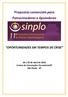 OPORTUNIDADES EM TEMPOS DE CRISE. 28 e 29 de abril de 2016 Centro de Convenções FecomércioSP São Paulo - SP