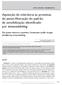 Aquisição de tolerância às proteínas do peixe: Alteração do padrão de sensibilização identificado por immunoblotting