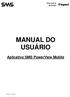 MANUAL DO USUÁRIO Aplicativo SMS PowerView Mobile