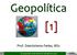 Geopolítica [1] Prof. Demóstenes Farias, MSc.