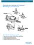 Manifolds para Interface de Processos e Monoflanges para Processos