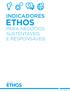 INDICADORES ETHOS PARA NEGÓCIOS SUSTENTÁVEIS E RESPONSÁVEIS