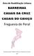 Área de Reabilitação Urbana BARREIRAS CASAIS DA CRUZ CASAIS DO CANIÇO. Freguesia de Peral