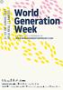 World Generation Week