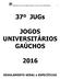 37º JUGs JOGOS UNIVERSITÁRIOS GAÚCHOS