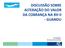 DISCUSSÃO SOBRE ALTERAÇÃO DO VALOR DA COBRANÇA NA RH II -GUANDU. Seropédica 01 de junho de 2016