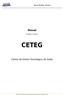 CETEG. Manual. Centro de Ensino Tecnológico de Goiás. Atividade - Glossário. Manual Atividade - Glossário