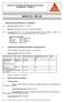 MSDS-321/REV.00. Nome químico [O] No CAS [A] Concentração % [J] Classificação de risco [A] Álcool benzílico Xn