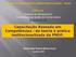 Capacitação Baseada em Competências : da teoria à prática institucionalizada da PNDP.