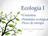 Ecologia I -Conceitos