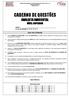 PREFEITURA MUNICIPAL DE SÃO SEBASTIÃO DA BOA VISTA - PA CONCURSO PÚBLICO Edital 001/2016 CADERNO DE QUESTÕES ANALISTA AMBIENTAL NÍVEL SUPERIOR