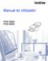 Manual do Utilizador PDS-5000/PDS-6000