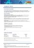 Approved. Propriedade Exame/Padrão Descrição Sólidos por volume. ISO 3233 Ponto de fulgor ISO 3679 Method C VOC-US/Hong Kong