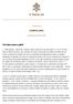 A Santa Sé JOÃO PAULO II AUDIÊNCIA GERAL. Quarta-feira 6 de Junho de 2001