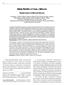 Síndrome Metabólica em Crianças e Adolescentes. Metabolic Syndrome in Children and Adolescents