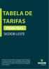 TABELA DE TARIFAS PESSOA FÍSICA SICOOB LESTE