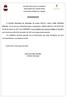 ESTADO DE SANTA CATARINA MUNICÍPIO DE CUNHA PORÃ CONCURSO PÚBLICO Nº01/2017 COMUNICADO