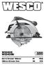 WS3439 WS3439U. Serra Circular 185mm PT P06 185mm Circular Saw EN P14