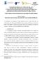 Linha Temática 6: Desenvolvimento Rural: Agroecologia e Produção Orgânica EDITAL 01/2014 PROCESSO SELETIVOPARA BOLSISTASE VOLUNTÁRIOS DOPROEXT