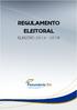 REGULAMENTO ELEITORAL