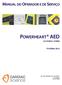 MANUAL DO OPERADOR E DE SERVIÇO POWERHEART AED G3 9300A E 9300E A