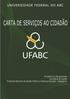 UNIVERSIDADE FEDERAL DO ABC