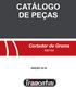 CATÁLOGO DE PEÇAS. Cortador de Grama CGT 5.0 EDIÇÃO 10-16