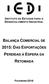 INSTITUTO DE ESTUDOS PARA O DESENVOLVIMENTO INDUSTRIAL BALANÇA COMERCIAL DE 2015: DAS EXPORTAÇÕES PERDIDAS À ESPERA DA RETOMADA