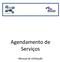 Agendamento de Serviços. Manual de Utilização