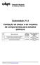 Submódulo 21.4 Validação de dados e de modelos de componentes para estudos elétricos